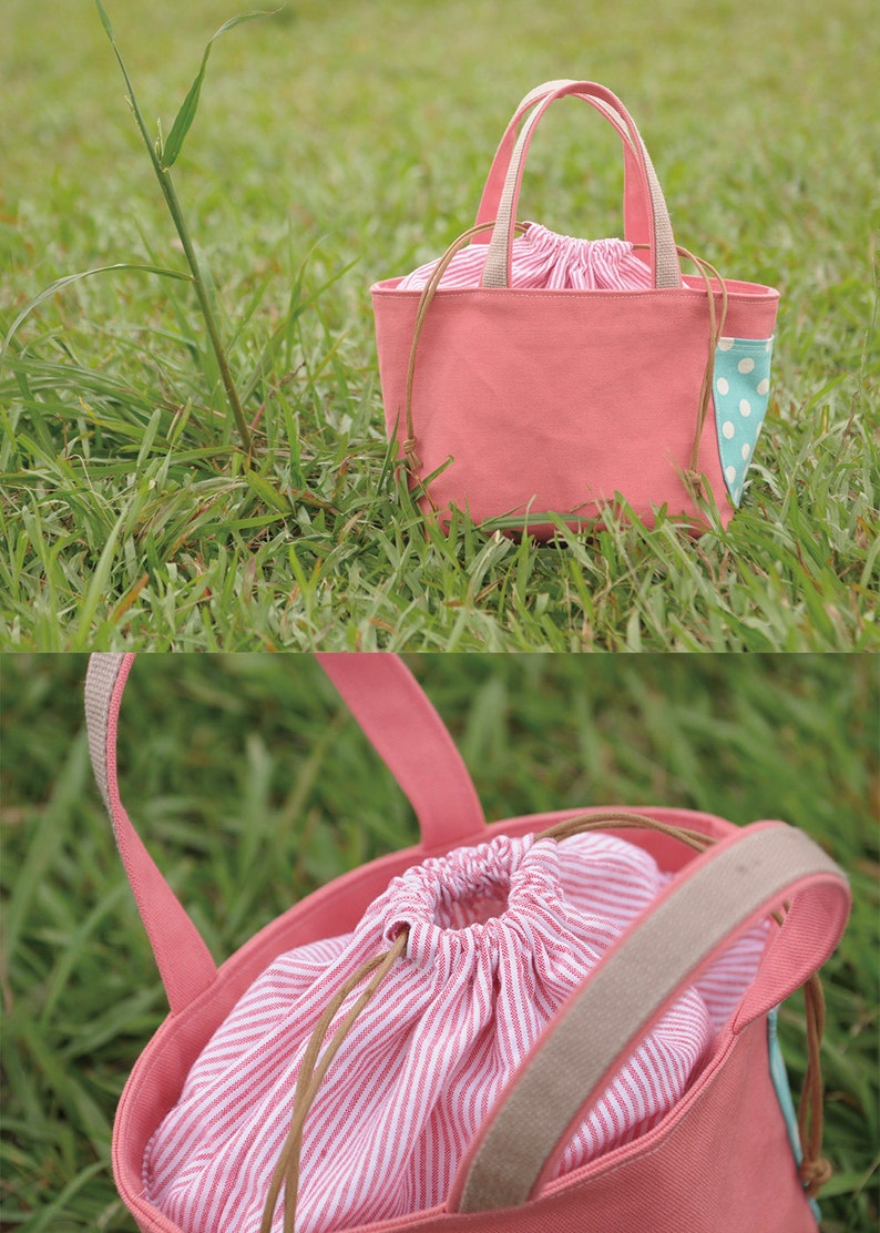 My Lunch Benton Bag PDF Sewing Pattern with Sewing Tutorials by niizo no supplies image 5