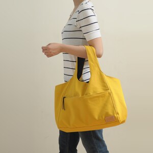 Sunny Day Canvas Bag Bag PDF Sewing Pattern with Sewing Tutorials Sewing Pattern by niizo no supplies image 2