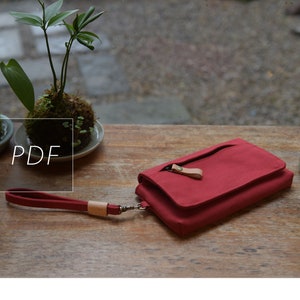 Fortune Wallet - PDF Sewing Pattern - with Sewing Tutorials - Sewing Pattern by niizo (no supplies)