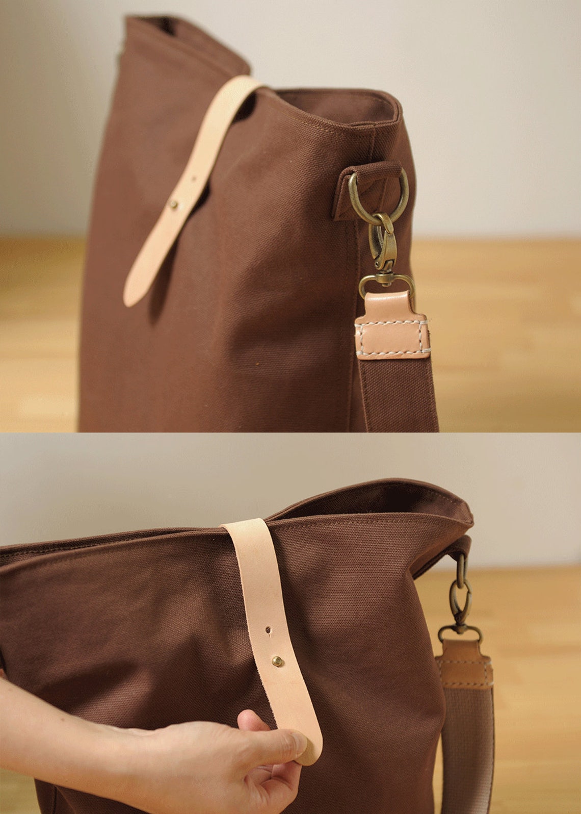 Hobo Canvas Bag DIY Kit with Sewing Pattern & Tutorials all Etsy