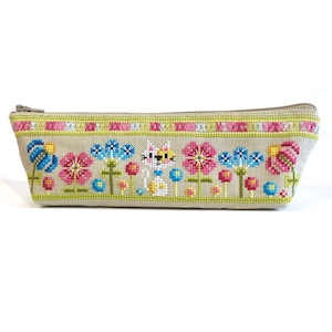 In The Garden-etui - Durene J-kruissteekpatroon - DJXS2476