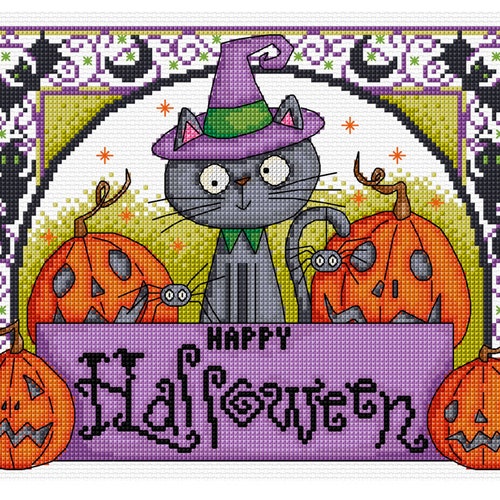 Peeking Cats Durene J Cross Stitch Pattern DJXS2349 Etsy