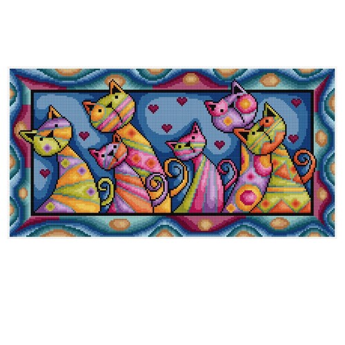 Simple Wishes Set of 4 Durene J Cross Stitch Pattern Etsy