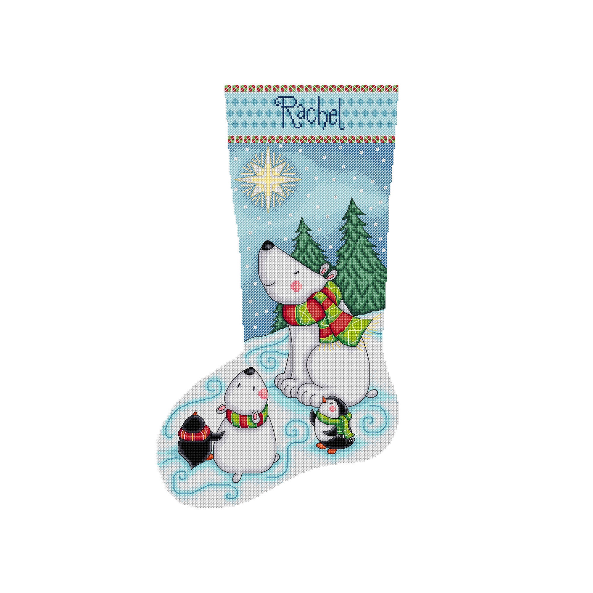 Christmas Lights Stitch Markers  Stocking Stuffer – Pretty Warm Designs