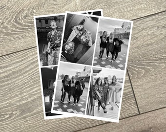 Personalised Photo, 1 Unframed Retro Style Photo booth print, Photo Print, Polaroid Print, Photo Gift, Mother’s Day, Valentines, Galentines