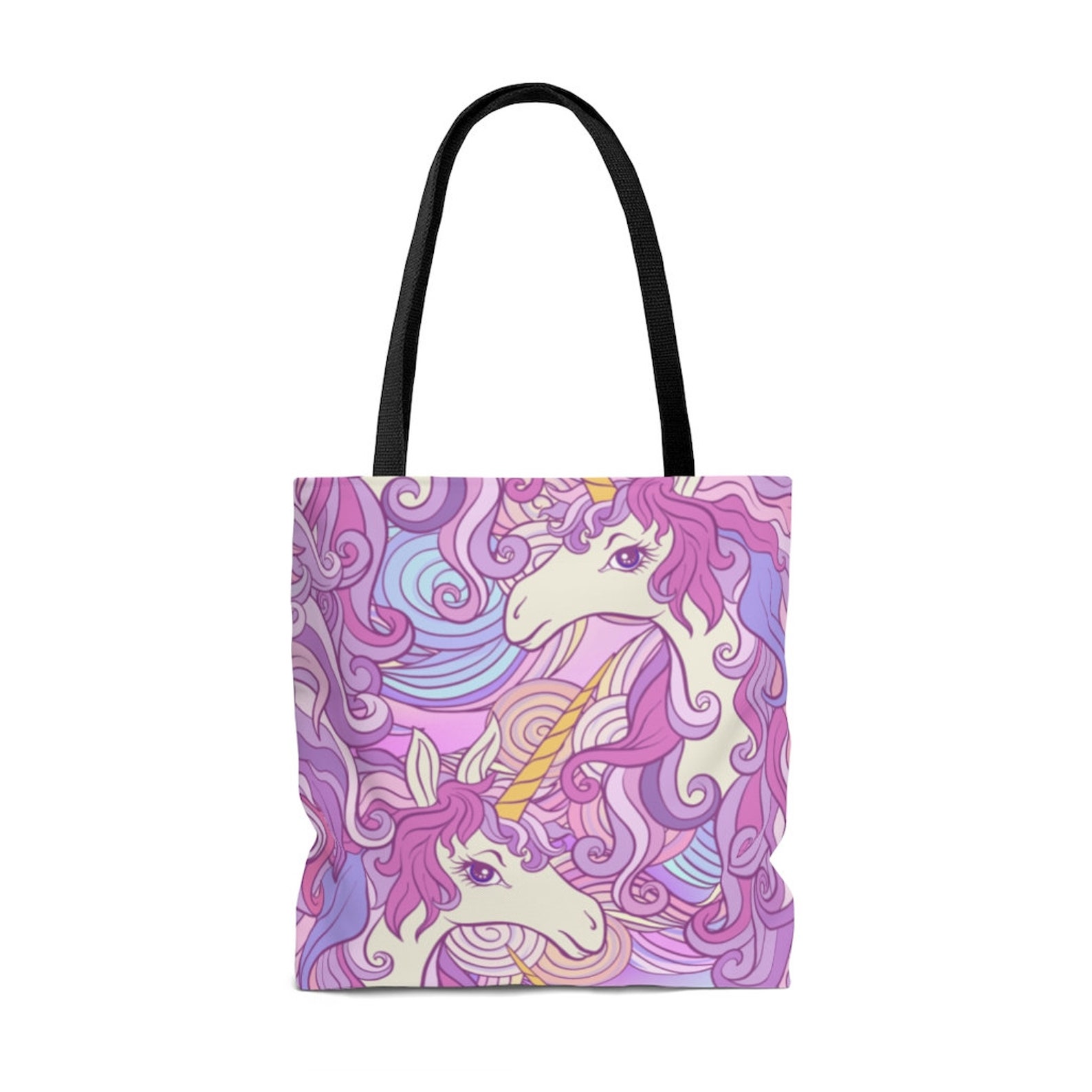 Unicorn Tote Bag Unicorn Bag Unicorn Gift Idea Cute Tote Etsy