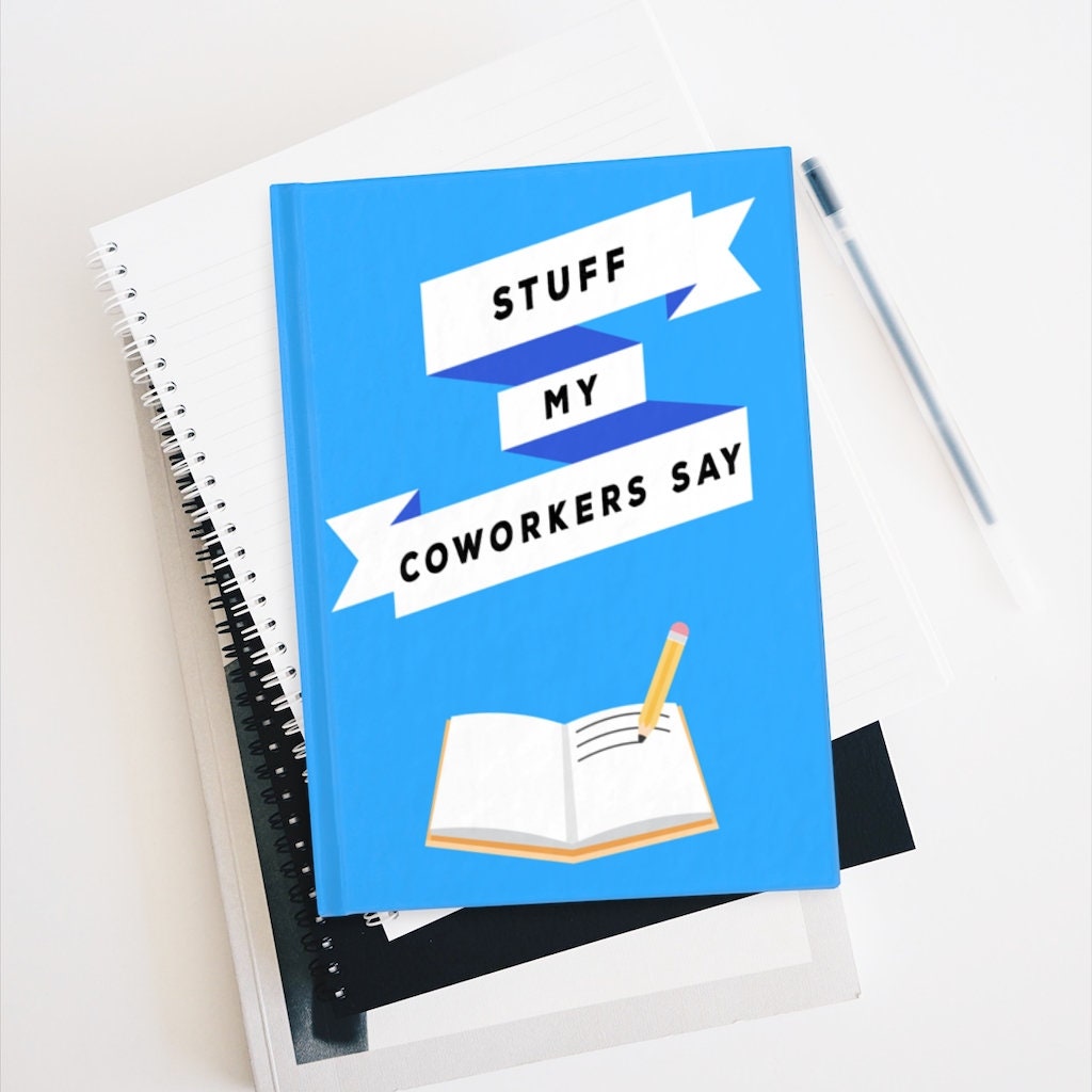 Emotional Support Coworker, Coworker Gift, Work Bestie: Blank Lined Journal