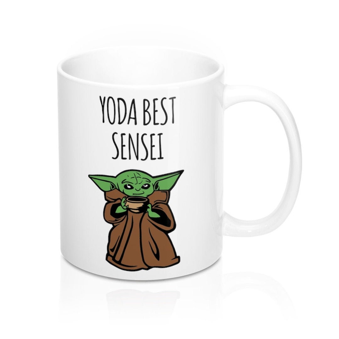 Yoda Best Sensei Sensei Gift Sensei Coffee Mug Best Sensei Etsy