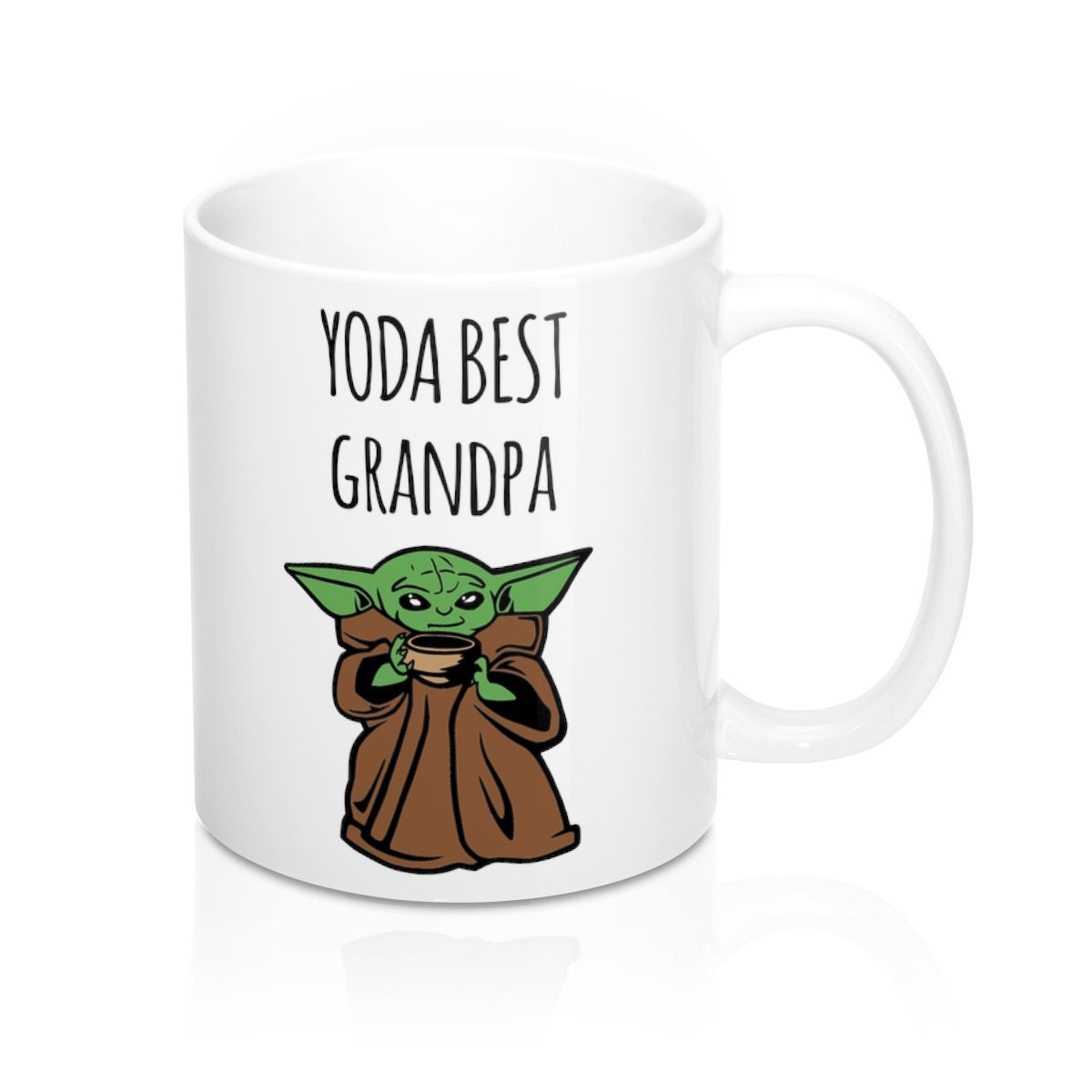 Yoda Best Grandpa Grandpa Gift Grandpa Coffee Mug Best Grandpa