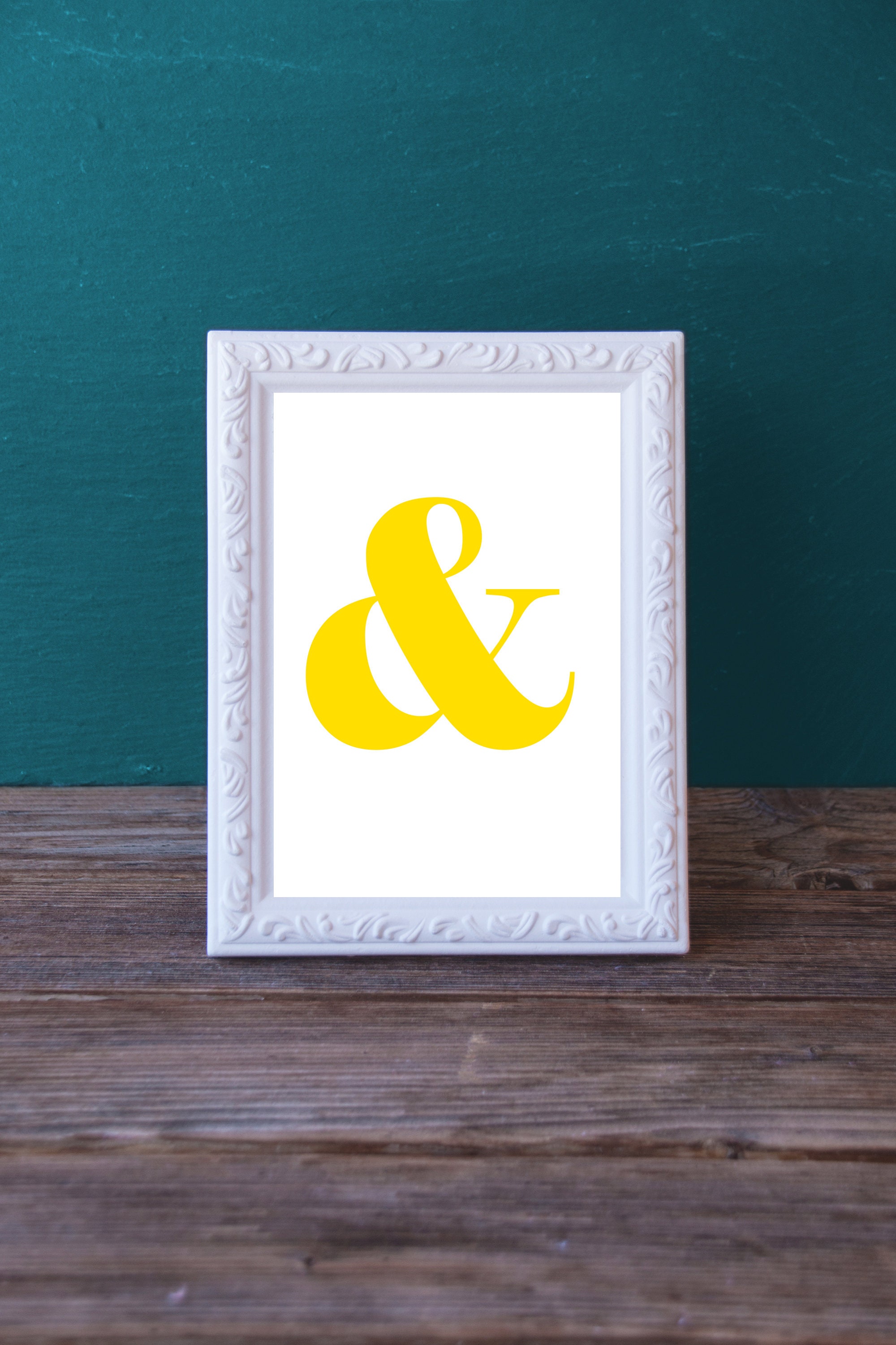 Ampersand Sign Ampersand Prints Typographic Printables - Etsy