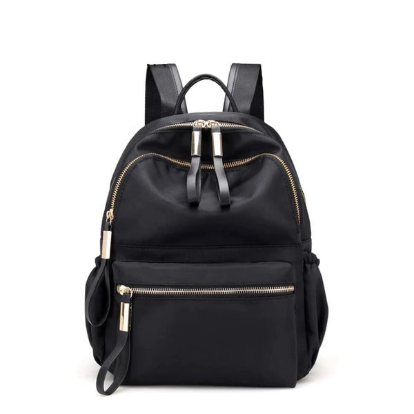 Fashion Women Backpack Nylon Travel Hand Shoulder School Bag Satchel Rucksack