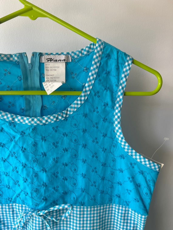 Gingham Babydoll Dress - image 5
