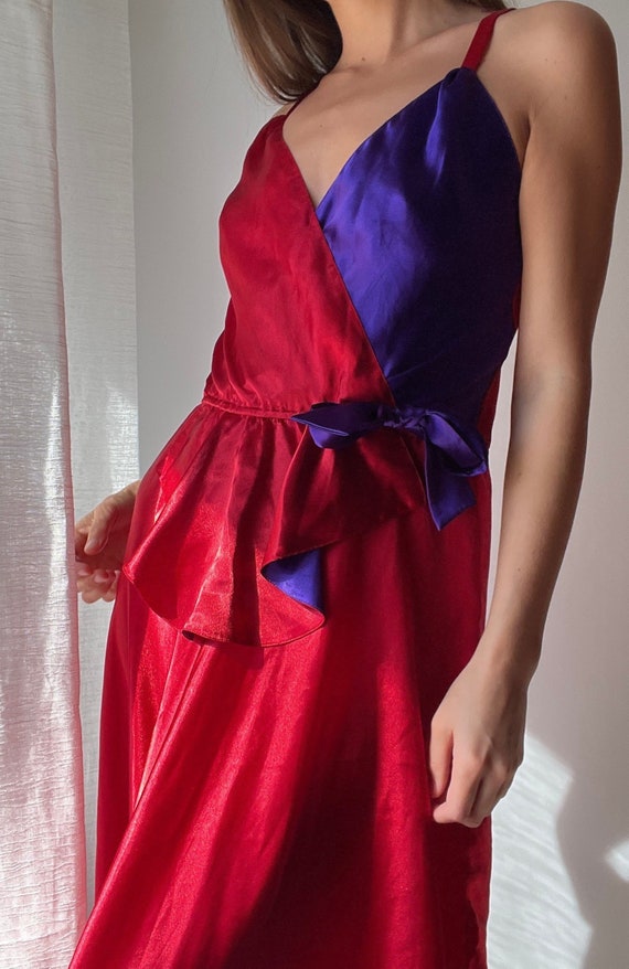 Victoria’s Secret Gold Label Colorblock Slip Dress - image 2
