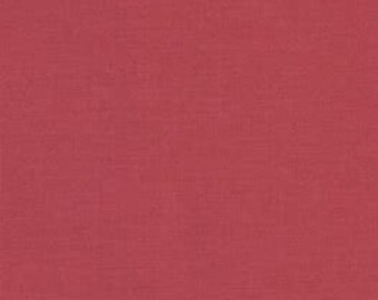 Kona Deep Rose Fabric . Robert Kaufman . Yard Fat Quarter