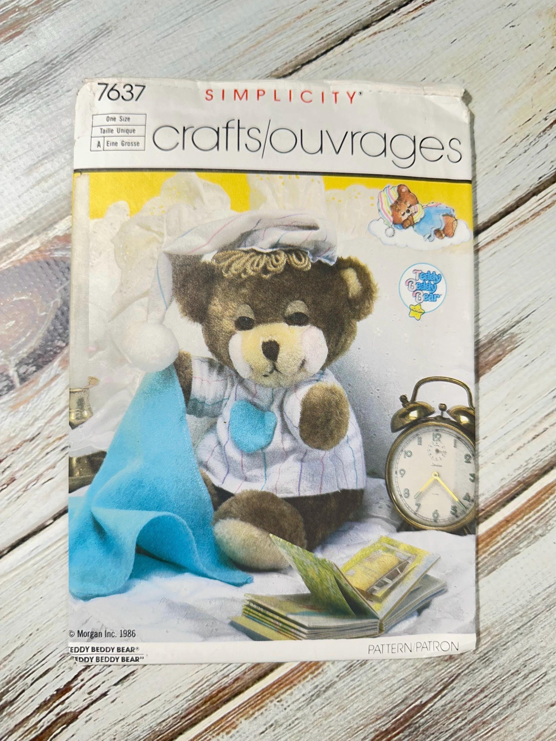 Teddy Beddy Bear - Etsy