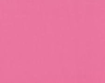 Kona Blush Tissu rose . Robert Kaufman . Tissu par cour. Tissu rose massif. Tissu de courtepointe 100% coton. Tissu de coton quilting