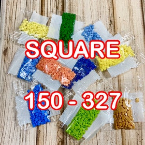 Refillable Wax Pellets for Diamond Painting Wax Drill Dot Pen Rhinestones  Bead Embroidery Nail Crafting Pen Round Square Drill Gem Dots 4 PK 