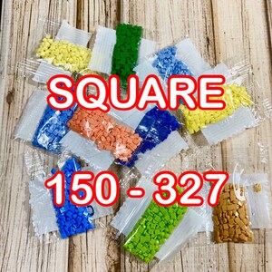 Refillable Wax Pellets for Diamond Painting Wax Drill Dot Pen Rhinestones  Bead Embroidery Nail Crafting Pen Round Square Drill Gem Dots 4 PK 