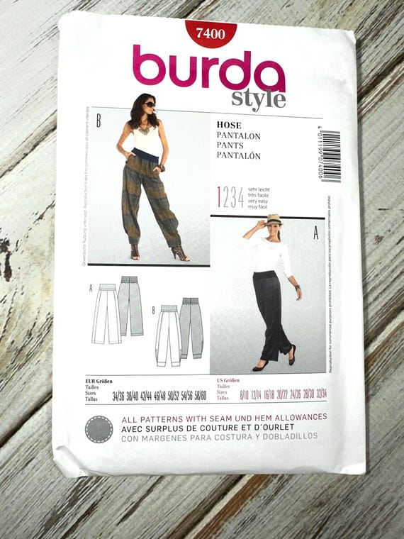Women's Pants Size 8-34. Comfy Slacks Trousers Loose Wide