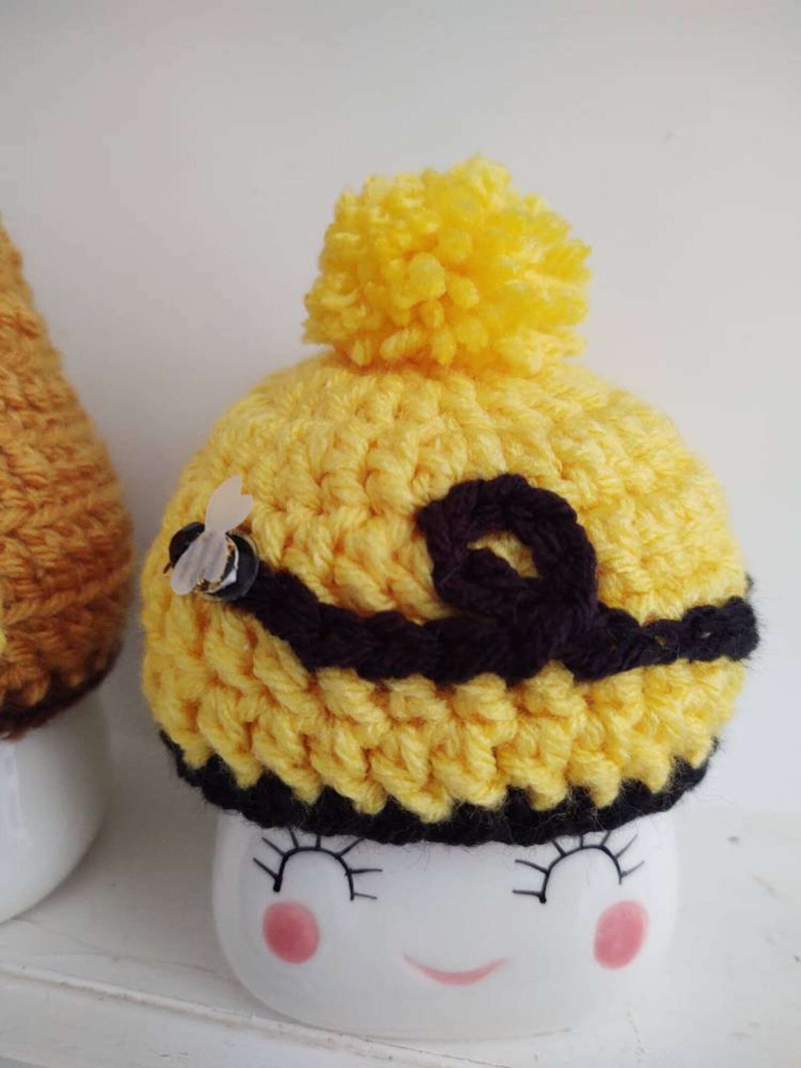 Marshmallow mug hats Etsy