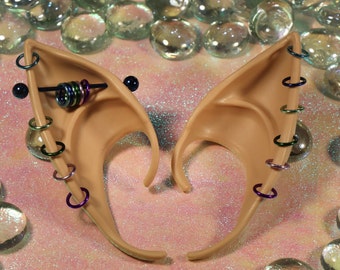 Custom Slip-on Elf Fairy Ears with Industrials