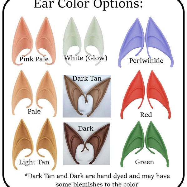 Plain Fantasy Cosplay Slip-on Elf Fairy Ears