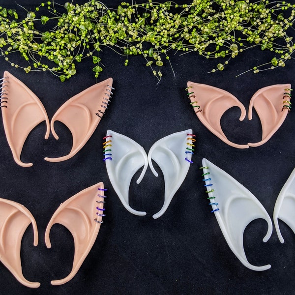 Fantasy Cosplay Slip-on Elf Fairy Ears with Earrings