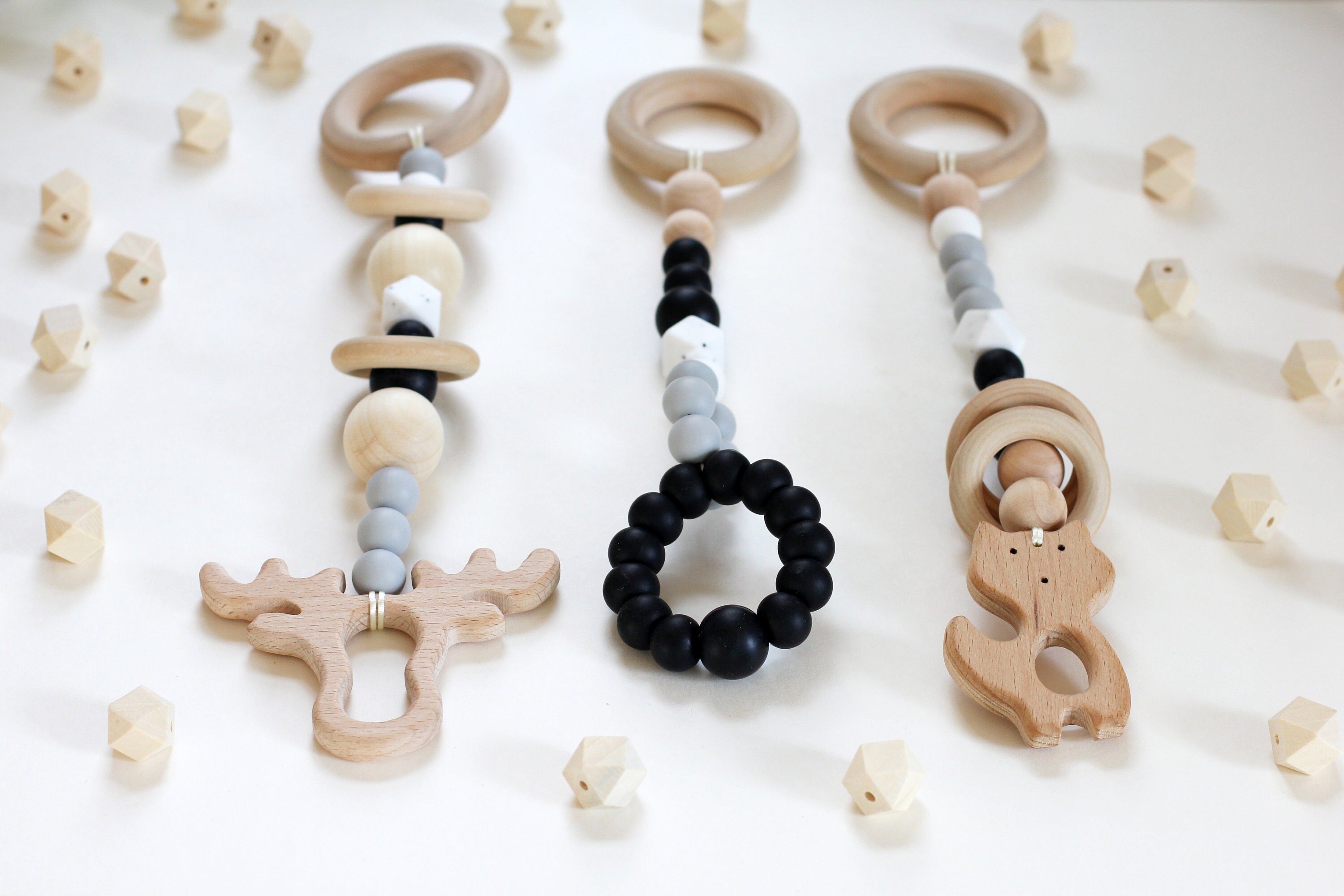 wooden play gym toys