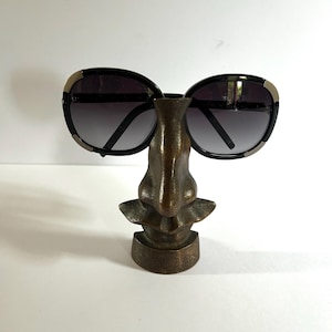 Chloé Large Black and Silver Sunglasses 2000s Iconic