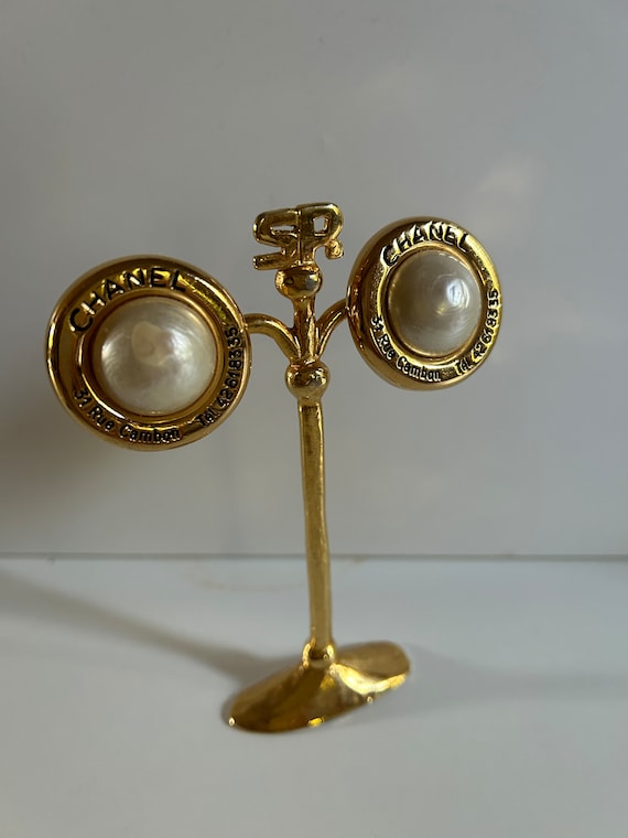 Chanel rue cheap cambon earrings