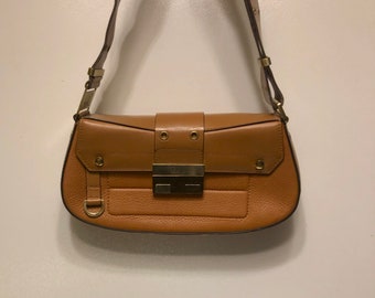 Dior Leather Bag Columbus Street Chic Havana Vintage 90s