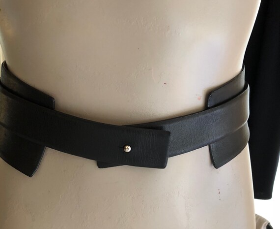 Loewe Loewe leather belt leather belt
