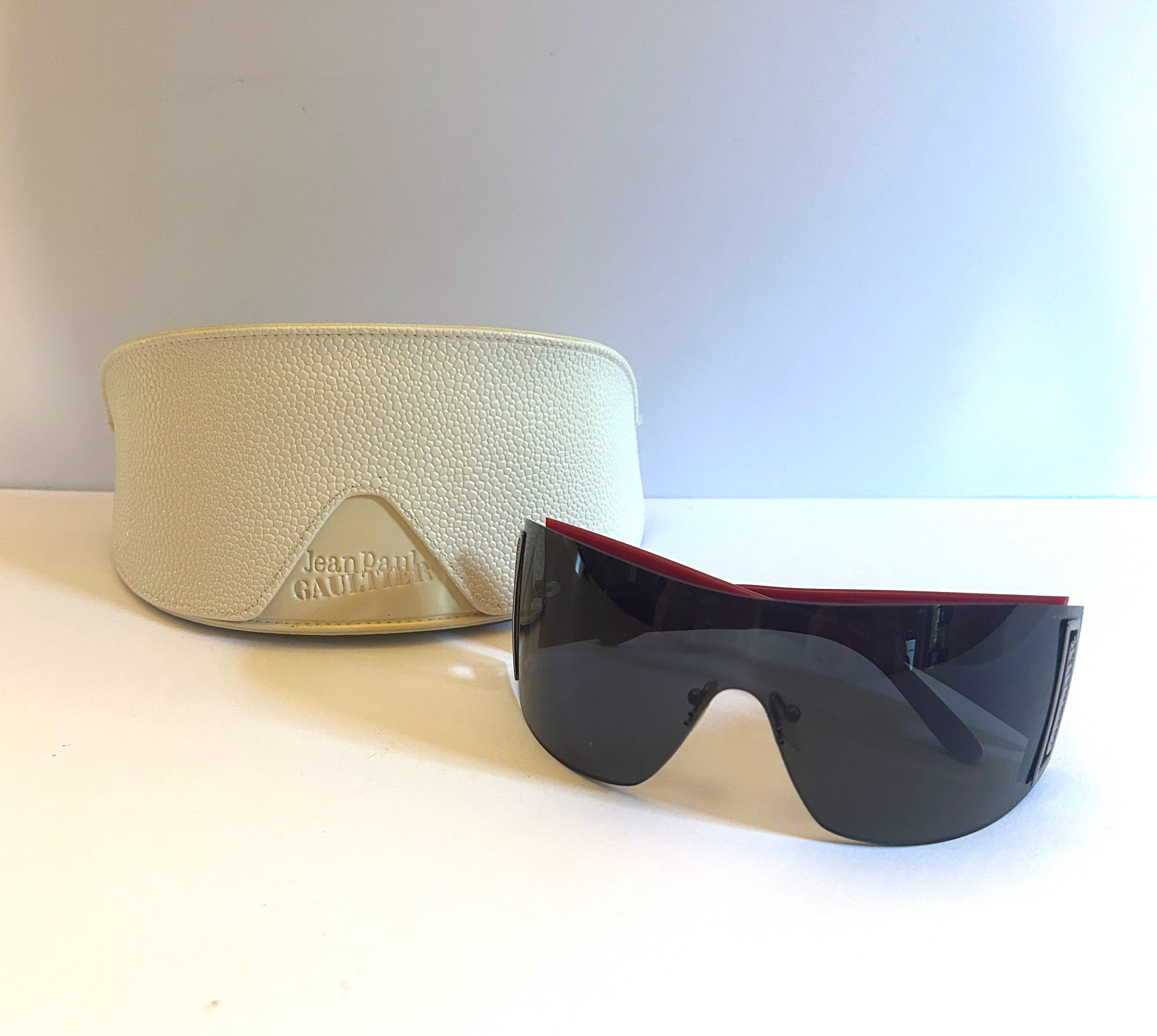 Jean Paul Gaultier Rare 90s Mask Sunglasses
