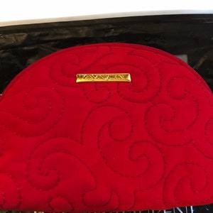 Yves Saint Laurent vintage fabric clutch image 1