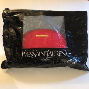 Yves Saint Laurent vintage fabric clutch image 7