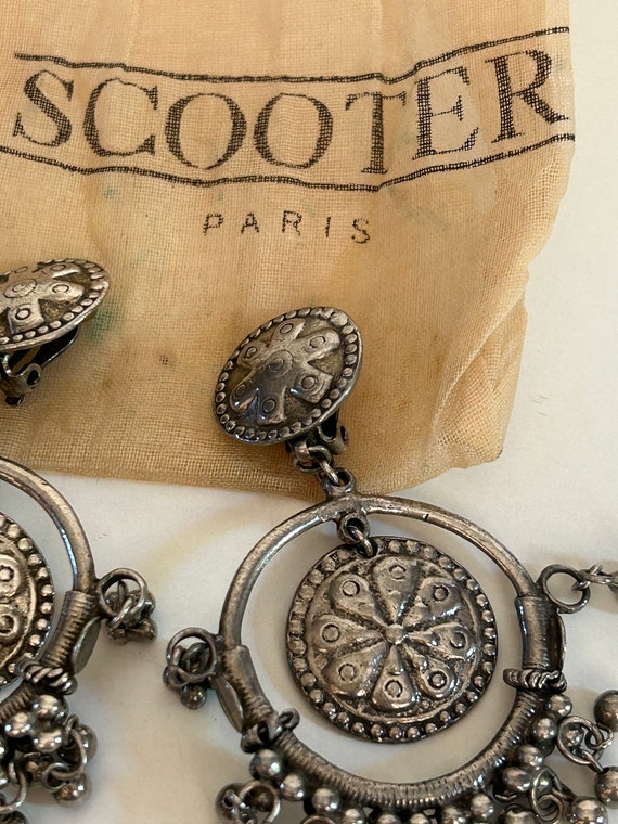 Scooter Paris Boucles d'oreilles Pendantes Breloq… - image 6