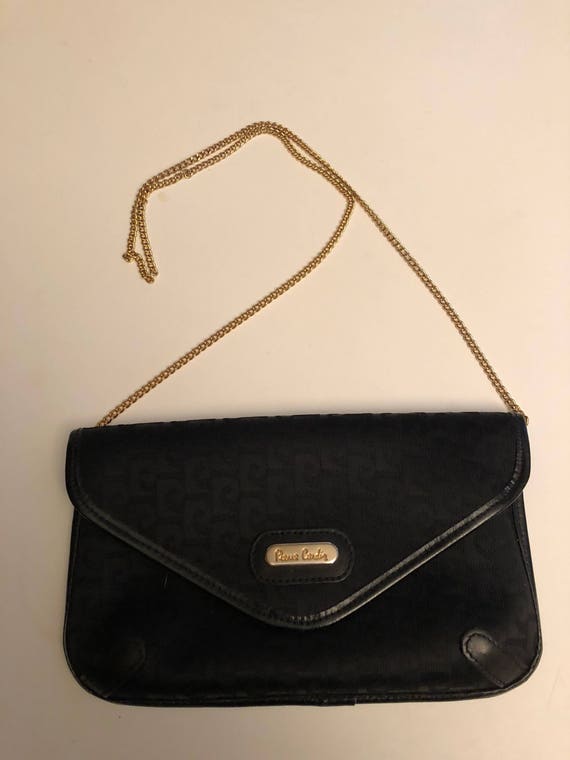 Vintage Pierre Cardin Handbag (Leather), Luxury, Bags & Wallets on Carousell