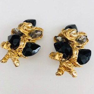 Kalinger Boucles D Oreilles Vintage Pierre Etsy Canada