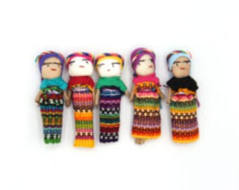 african worry dolls
