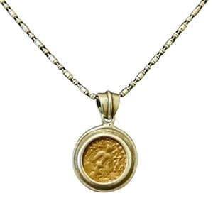 Certified Widows Mite Coin Necklace: Ancient Christian Jewelry w/Certificate