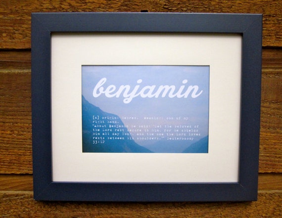 Personalized wood NAME FRAME//ANY NAME-w//o frame-8x10