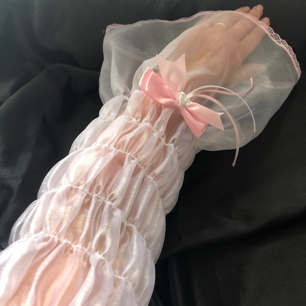 Sissy Maid Arm Covers * Sleeves * Any Colour *