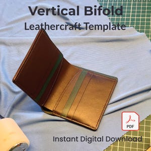 Vertikale Brieftasche Muster - Digitale Vorlage - Nicht die tatsächliche Brieftasche.