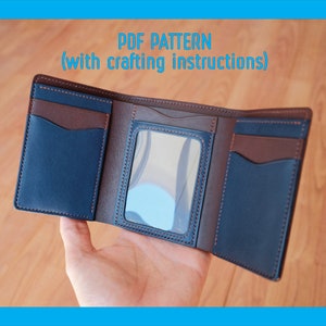 Zalim's trifold Wallet - Crafting Instructions and PDF Template