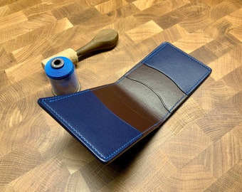 Small leather bifold wallet aka. Edwin's wallet