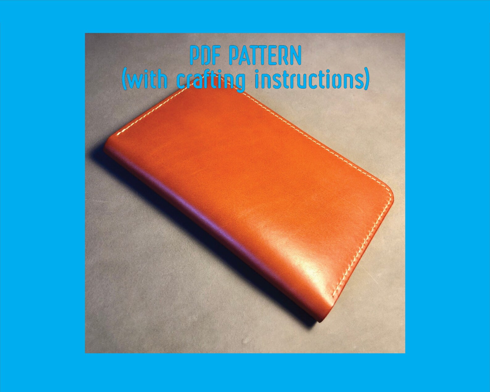 Big Size Passport Wallet Digital Template File Not the Etsy