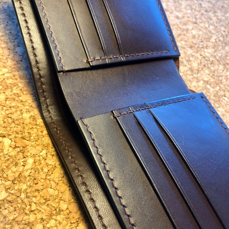 Mens Bifold wallet Pattern Digital Template File Not the Etsy