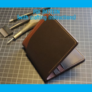 Modern Bifold Wallet Digital Template File Not the Actual - Etsy
