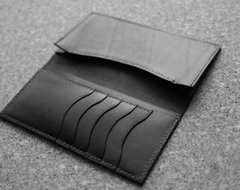 Sam's Wallet / Slim long wallet / Full grain leather long wallet