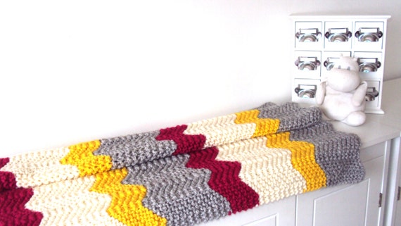 Easy KNITTING PATTERN Baby Blanket Easy Chevron Baby Blanket Knitting Pattern Beginner Knitting Blanket Zig Zag Blanket Pattern Etsy Canada